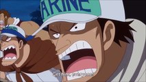 Aokiji Disciple Grant Vs Marines - One Piece HD Ep 780 Subbed