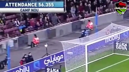 اهداف مباراة برشلونة وملقا 3-0 -في  الدوري الاسباني 2017