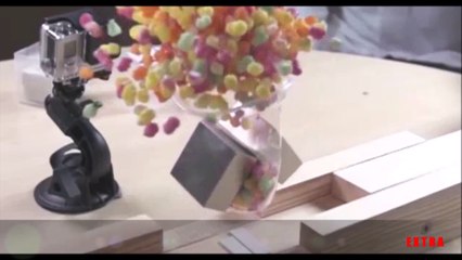 These magnets attract with so much force they crush anything in their way