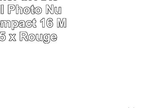 Fujifilm FinePix AX650 Appareil Photo Numérique Compact 16 Mpix zoom 5 x Rouge