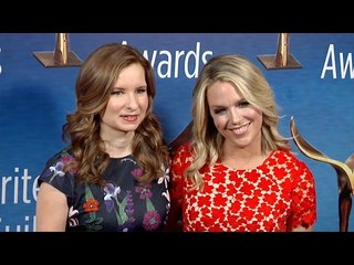 Lennon Parham and Jessica St. Clair 2017 Writers Guild Awards West Coast Red Carpet