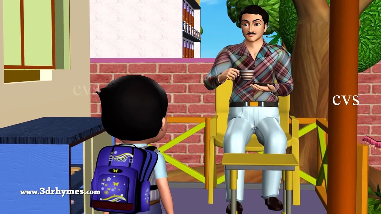 Johny Johny Yes Papa Nursery Rhyme _ Part 3 - 3D Animation Rhymes & Songs for Ch