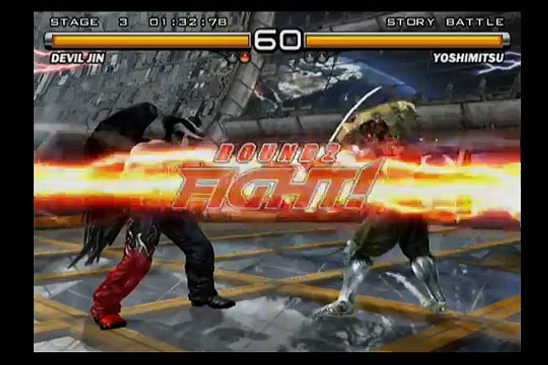 Tekken 5 Devil Jin Gameplay