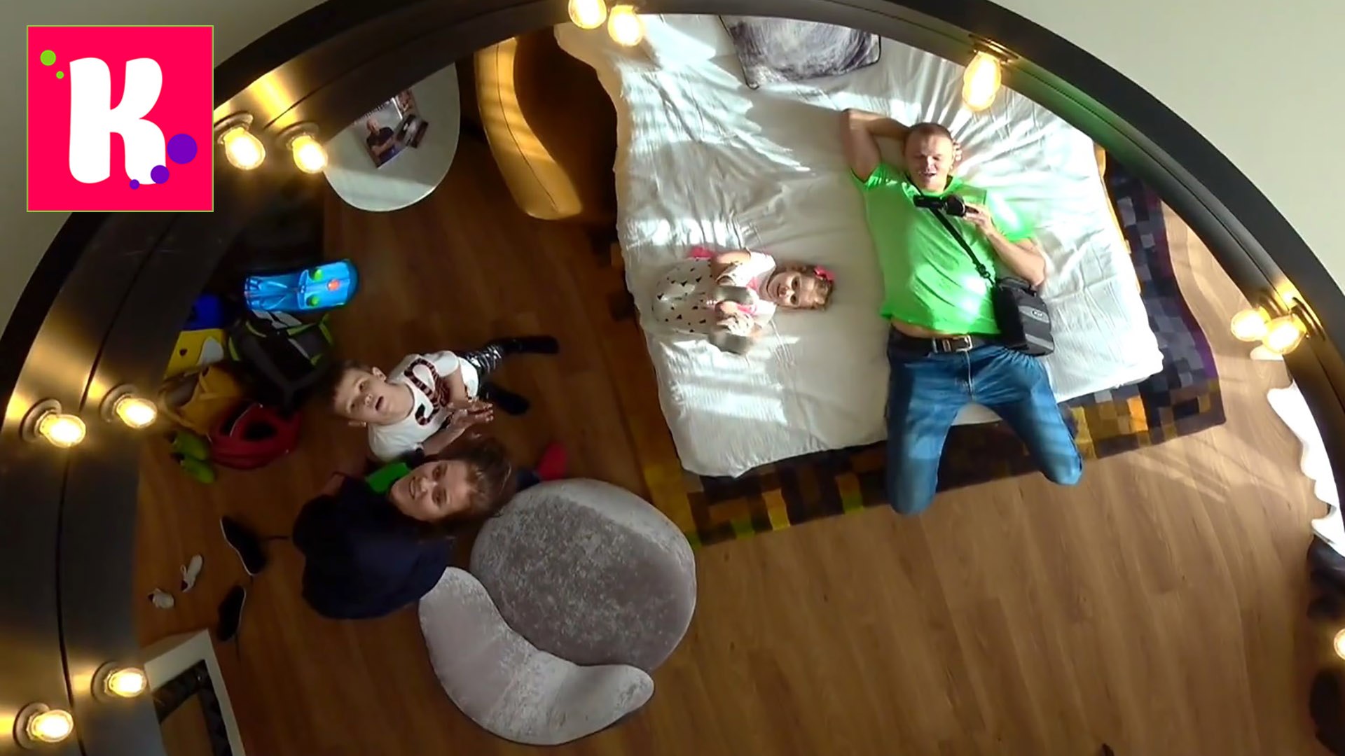 ⁣ВЛОГ На ОСТРОВЕ в Океане Хард Рок Большая ванная с пенной Рум Тур Fun family and kid's video на