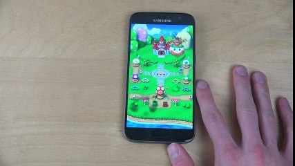 Super Mario Run Samsung Galaxy S7 Android Gameplay - Review!
