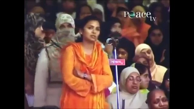 Beautiful Girl ask Dr Zakir Naik Do you Believe Osma Bin Ladin is Terrorist Watch Exellent Reply