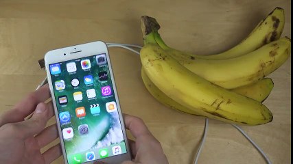 What Happens When You Connect an iPhone 7 to a Banana