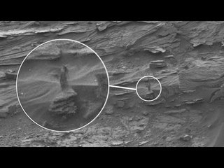 A strange woman walking on Mars