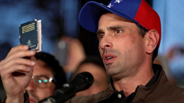 Венесуэла: оппозиционер Каприлес призвал сторонников к акции протеста