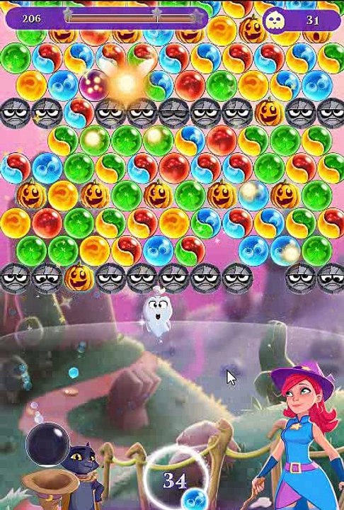 Bubble Witch Saga 3 - LEVEL 313