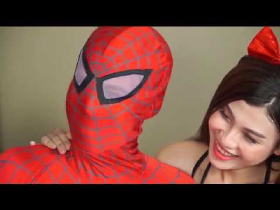 Superheroes in real life   CRYING BABIES Spiderman and Elsa Frozen ANNA SNOW WHITE