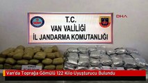 Van'da Toprağa Gömülü 122 Kilo Uyuşturucu Bulundu