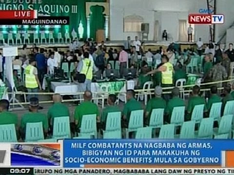 NTG: Ceremonial decommissioning ng MILF, isasagawa ngayong Martes
