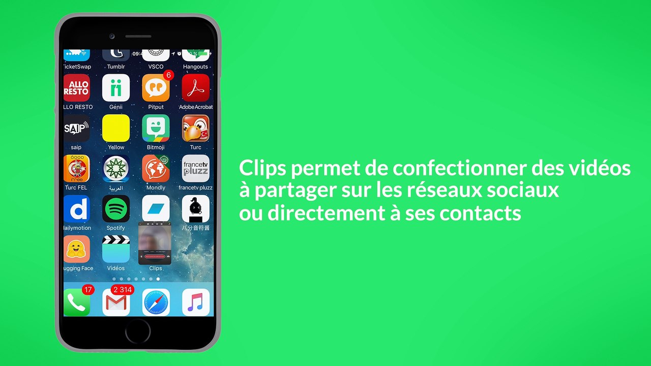 Clips, comment utiliser l'application de montage vidéo d'Apple