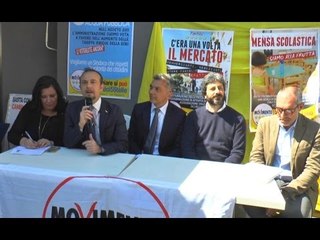 Portici (NA) - Elezioni, M5S presenta la candidatura di Giovanni Erra (07.04.17)