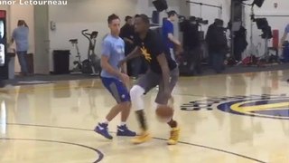 ALL NBA -Kevin Durant trains with Steve Nash ahead of his return from injury vs Pelicans