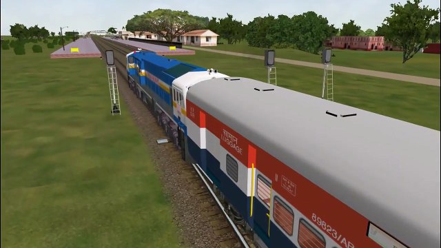 Jalpaiguri Guwahati Holiday Special Train Part 2 in MSTS Open Rails