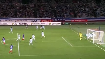 1-0 Quenten Martinus Goal HD - Yokohama Marinos - Jubilo Iwata  08.04.2017
