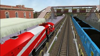 Kamakhya New delhi AC Premium Express Part 1 in MSTS Open Rails