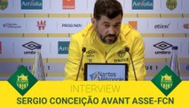 Sergio Conceição avant ASSE-FCN