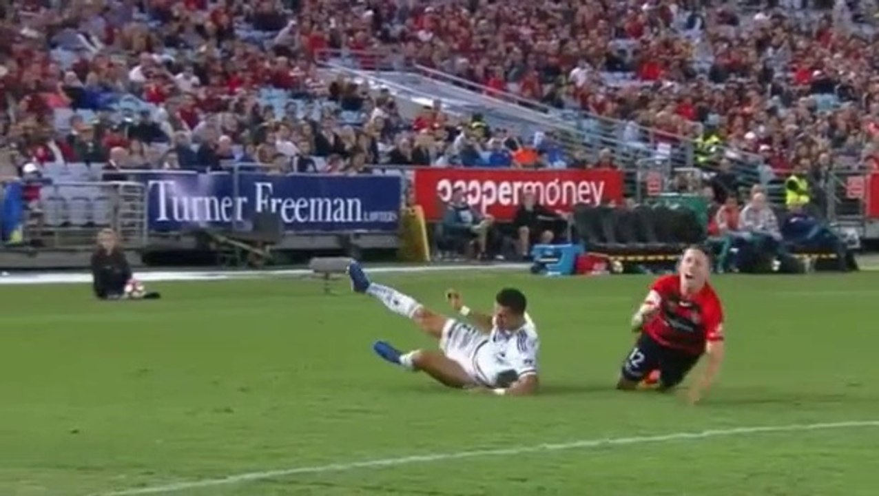 Daniel Georgievski red card - Western Sydney Wanderers 0-0 Melbourne Victory 08/04/2017