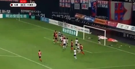 1-1 Julio Cesar Godinho Catole Goal HD - Consadole Sapporo - FC Tokyo 08.04.2017
