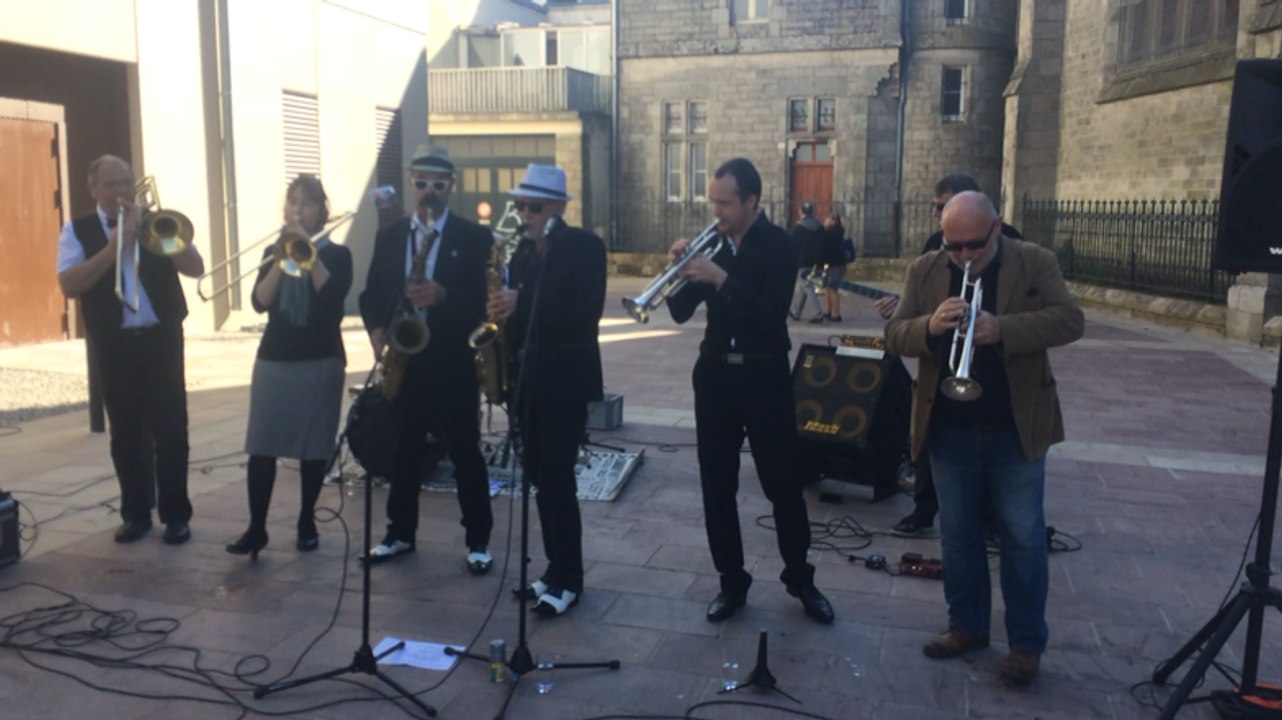 Inauguration du centre des congrès du Chapeau-Rouge