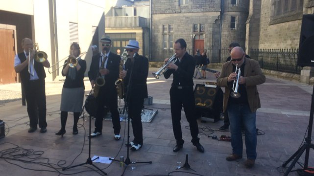 Inauguration du centre des congrès du Chapeau-Rouge