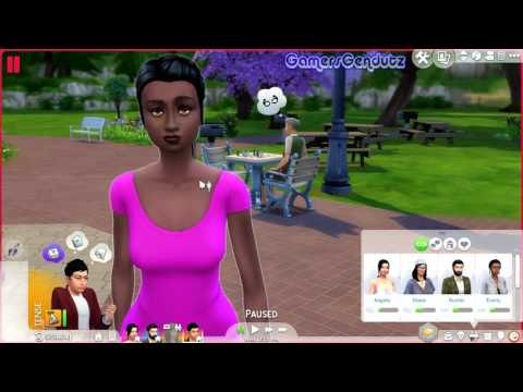 Angela & Dustin pacharhaan~ XD | The Sims 4 Dustin & Angela - part 156