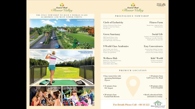 Central Park 3 Gurgaon Sohna Residential 80 10 222 888