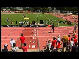 Athletics - 4x100m media race - Agitos Foundation - Lyon 2013