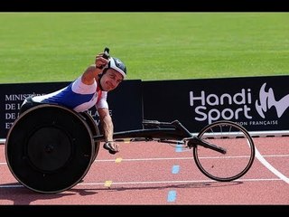 Athletics - Men's 100m T53 semifinal 1 - 2013 IPC Athletics WorldChampionships, Lyon