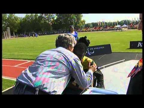 Athletics- women's javelin throw F57/58 Medal Ceremony- 2013 IPC Athletics Championships, Lyon