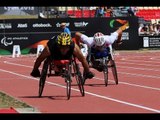 Atheltics - Men's 100m T53 semifinal 2 - 2013 IPC Athletics WorldChampionships, Lyon