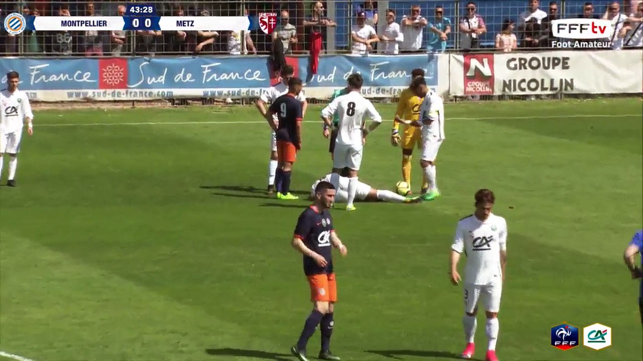 Samedi 08/04/2017 à 13h45 - Montpellier HSC - FC Metz - Coupe Gambardella Crédit Agricole - Quarts de finale (2)