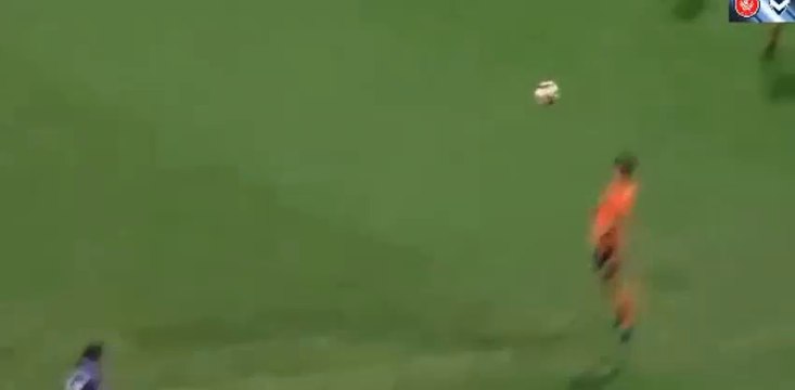 1-0 Richard Garcia Goal HD - Perth Glory - Brisbane Roar 08.04.2017