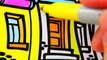 Fairy House Coloring Book for Kids - How to Paint Learning - Videos Colouring Pages