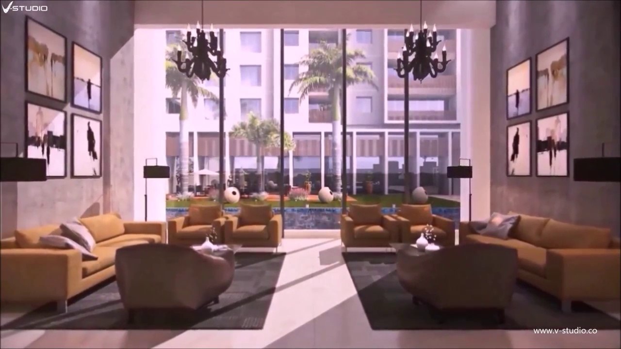 إنتاج فيديو المحاكاة التخيلي المعماري ثلاثي الأبعاد من صقر في ستديو
