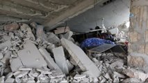 Halep'te Bir Kadın ve Oğlu, Hava Saldırısında Hayatını Kaybetti