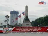 Pagtalikod ng monumento ni Rizal solusyon ni Cong. Amado Bagatsing sa isyu ng Torre De Manila