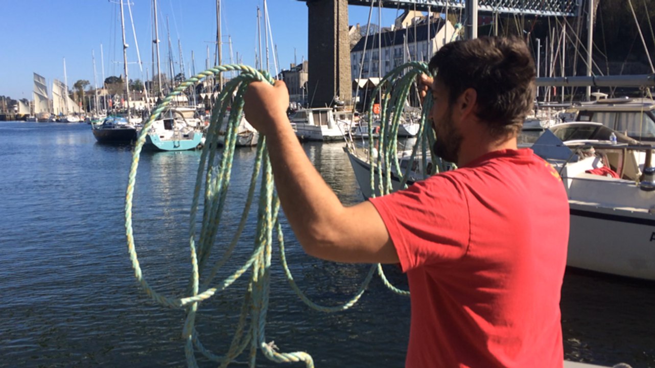 Une drôle de pêche lors du nettoyage