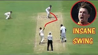 TOP 10 INSANE SWING BALLS BOWLED IN CRICKET