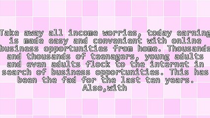 Online Business Opportunities From Home: How Do I Get One?