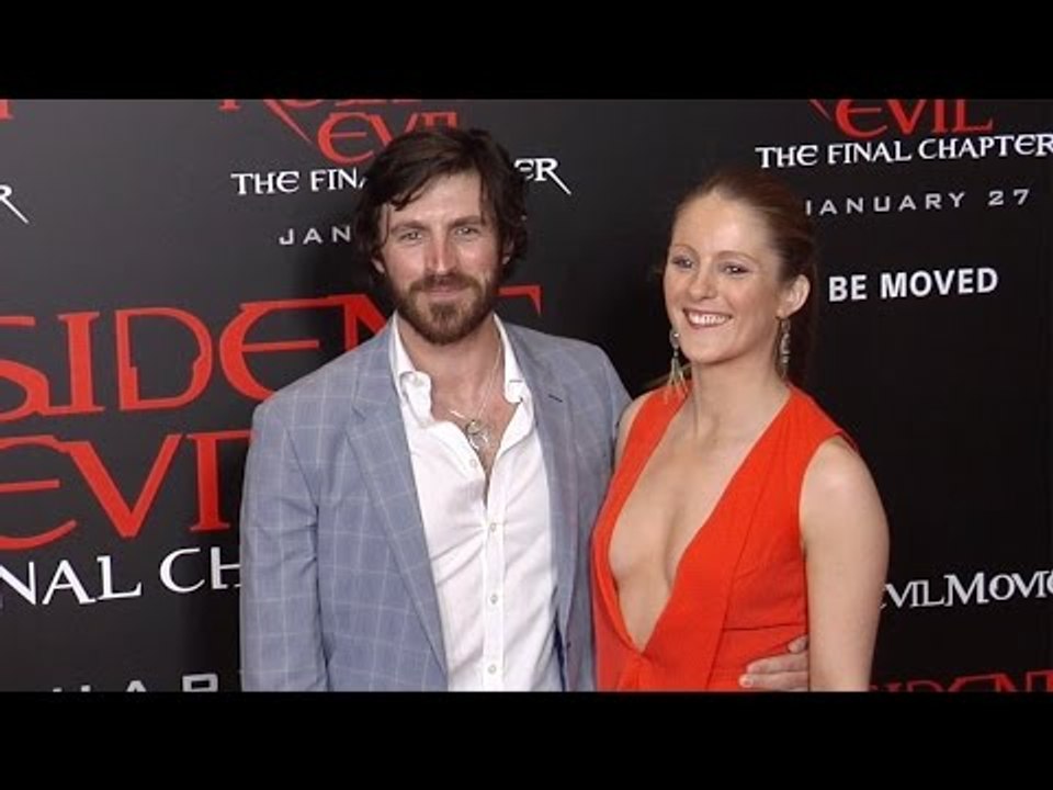Eoin Macken and Freya Macken "Resident Evil: The Final Chapter" LA Premiere Red Carpet