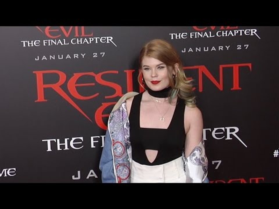 Jody Steel "Resident Evil: The Final Chapter" LA Premiere Red Carpet