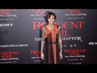 Ruby Rose "Resident Evil: The Final Chapter" LA Premiere Red Carpet