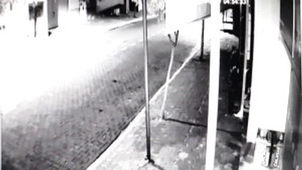 Marketteki Hırsızlık Güvenlik Kamerasında