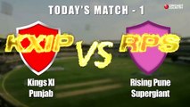 Kings XI Punjab vs Rising Pune Supergiant IPL 2017 Highlights