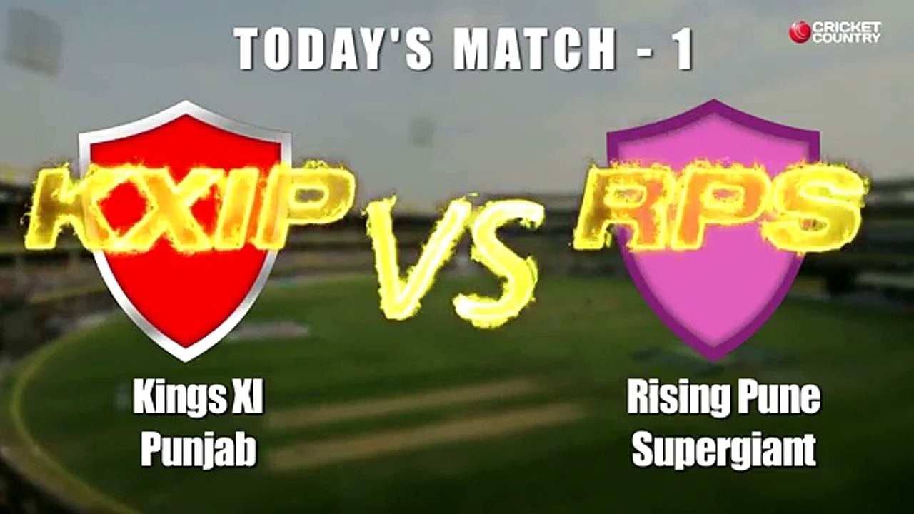 Kings XI Punjab vs Rising Pune Supergiant IPL 2017 Highlights