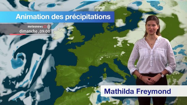 Prévisions météo pour la journée du dimanche 9 avril